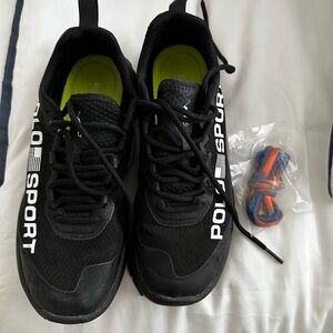 Polo by Ralph Lauren Black Athletic Shoes for women